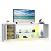 Modern TV Cabinet with LED Lights Entertainment Centre TV Stand Media TV Unit