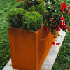 L/XL/XXL Cube Steel Garden Planter Patio Box Flowers Plant Pot Trough Raised Bed