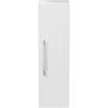1200mm Tall Bathroom Wall Hung Storage Cabinet Cupboard Modern Soft Close White