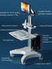 Wheels Medical Dental Clinic Trolley Carts w/ Laptop Pallet,Oral Scanner Holder