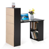 Computer Desk Bookshelves Workstation Corner Study Table Storage Combo
