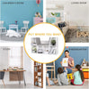 Kids Bookcase Storage Cushioned Reading Seat Shelving Unit Six Cubes Organiser