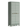 Outdoor Storage Cabinet with Shelves Planet Jade Grey Keter