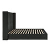 Dusk Madison Ink Velvet Double Ottoman Storage Bed RRP £699