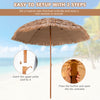 2M Outdoor Garden Thatched Parasol Hawaiian Hula Lightweight Beach Umbrella