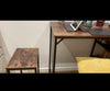 Breakfast Bar Table Vintage Industrial 2 Stools Tall Kitchen Dining Compact Set