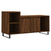 Lechnical TV Cabinet Brown Oak 100x35x55 Engineered Wood,TV Stand Unit,TV K8T5