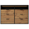 CHEST OF DRAWERS 6 DRAWERS DRESSER WIDE BEDSIDE TABLE CABINET BEDROOM FURNITURE
