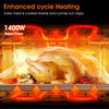 LCD DIGITAL AIR FRYER COOKER OVENS LOW FAT HEALTHY OIL FREE FRYING KITCHEN 6L AT