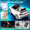 Licensed Electric Audi Ride on Car 12V Kids Electric Vehicle White