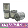 The Mesh Company RatMesh Rodent Proof Wire Metal Mesh | 6m x 100mm x 4 Rolls