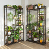 Large Tall Plant Stand Indoor Hanging Metal Display Rack Ladder Flower Pot Shelf