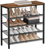 Shoe Rack Shoe Storage with Adjustable Mesh Shelves 16-20 Pairs of Shoes