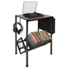 Record Player , Turntable Stand Vinyl Albums Storage Organizer Table with Wheels