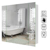 Illuminated LED Bathroom Mirror Cabinet Demister/Sensor/Clock/Shaver Socket