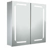 LED Mirror Bathroom Cabinet With Shaver Socket Bluetooth Demister Sensor Light