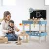 Kids Workbench Toy Large Wooden Tool Bench Toddler Pretend Play Workbench