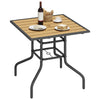 Picnic Table Outdoor Camping Patio Party Dining Tables Garden Furniture Metal
