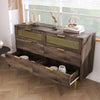Bedroom Chest of Drawers Storage Cabinet with 6 Drawer Sideboard for Living Room