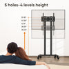 Extra Large Floor TV Stand TV Mount Adjustable Height Free Standing Home Office