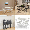 Folding Table & Chairs Breakfast Bar Kitchen Dining Room 3/5 Piece Furniture Set