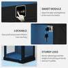 Display Cabinet whit Glass Doors, 71" Tall Curio Cabinet whit LED Light for Toys