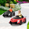Licensed Lamborghini 4WD Kids Ride-on Toy with LED Lights-Red