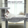 Large Cat Tree Tower Bed Activity Centre Cat Climbing Multilevel Scratching Post