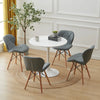 60/80CM Round Dining Table and 2 / 4 Chairs Optional Lounge Bar Home Furniture