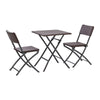 Outdoor Camping Picnic Table Set Portable Folding Garden Pub Table Bench Chairs
