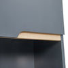 Modern 160cm Wooden 2 Door 2 Shelves Bathroom Cabinet Storage Unit with Legs UK