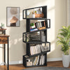 5 Tier Bookcase Bookshelf Shelving Unit Storage Rack for Living Room Bedroom