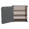 Shoe Rack Shoe Storage Cabinet Shelf Unit Dustproof Door Hallway Stand Organiser