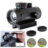 Tactical Optic Red Green Dot Sight Scope Airsoft 11-20mm Rail Mount for Hunting