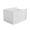 Stackable Folding Wardrobe Organiser Shelf Rack Pantry Closet Storage Box Drawer