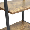3 Tier Bookcase W/ 3 Drawer Cupboard Cabinet Storage Shelving Display Wood Shelf