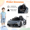 12V Kids Ride on Car Licensed Lamborghini Revuelto Electric Vehicle-Grey