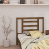 Homgoday Bed Headboard Honey Brown 96x4x100 Solid Wood Pine, Bed U0I1