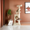Large Cat Tree Tower Activity Centre House Scratching Post Condo Kitten Climbing
