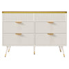 Chest of Drawers Dresser Tall Wide Bedside Table Cabinet Bedroom Furniture White