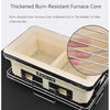 Portable Japanese BBQ Grill,Indoor/Outdoor Tabletop Charcoal BBQ w/Adjust Vent