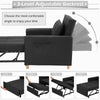 Convertible Sofa Bed 3-in-1 Pull out Arm Chair Folding Recliner Sleeper