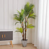 200cm Artificial Palm Tree Potted Green Plant Decor Houseplant in Pot In/Outdoor