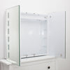 LED Bathroom Mirror Cabinet With Shaver Socket Storage/Anti Fog/Sensor Switch UK