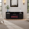 58inch TV Stand Electric Fireplace Console Table Sideboard Entertainment Cabinet