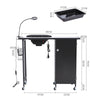 Mobile Manicure Nail Art Table Technician Station Beauty Salon Tattoo Work Desk