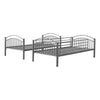 Metal Single & Triple Bunk Beds Frame Double & Single Kids Bedroom Furniture UK