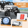 Battery Powered Electric Vehicle 12V Kids Ride on Truck Car-White