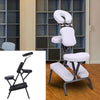 Beauty Salon Foldable Stool Tattoo Therapy Body Massage Chair Adjustable Seat UK