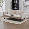 Sofabed 3 Seater Cup Holder Table Click Clack Recliner Settee Couch Sofa Sleeper